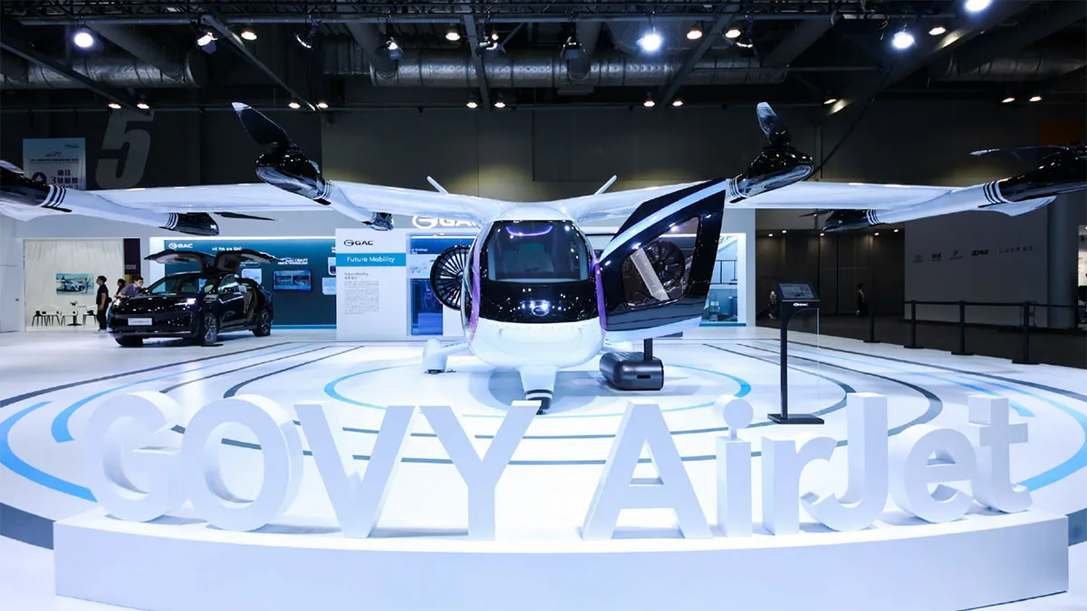 GAC makes global debut of GOVY AirCab flying car at Hong Kong event