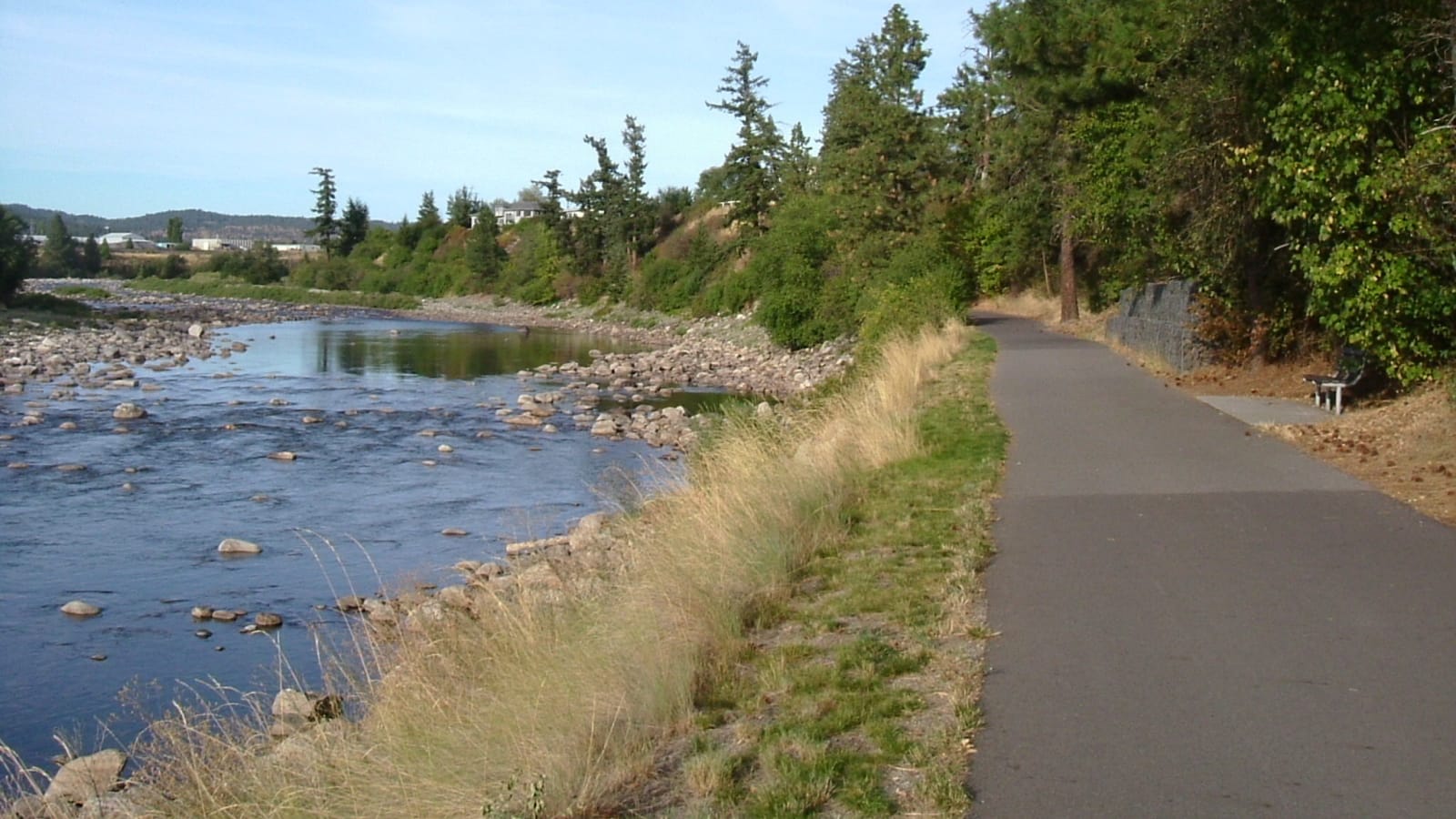 Centennial Trail along the Spokane River