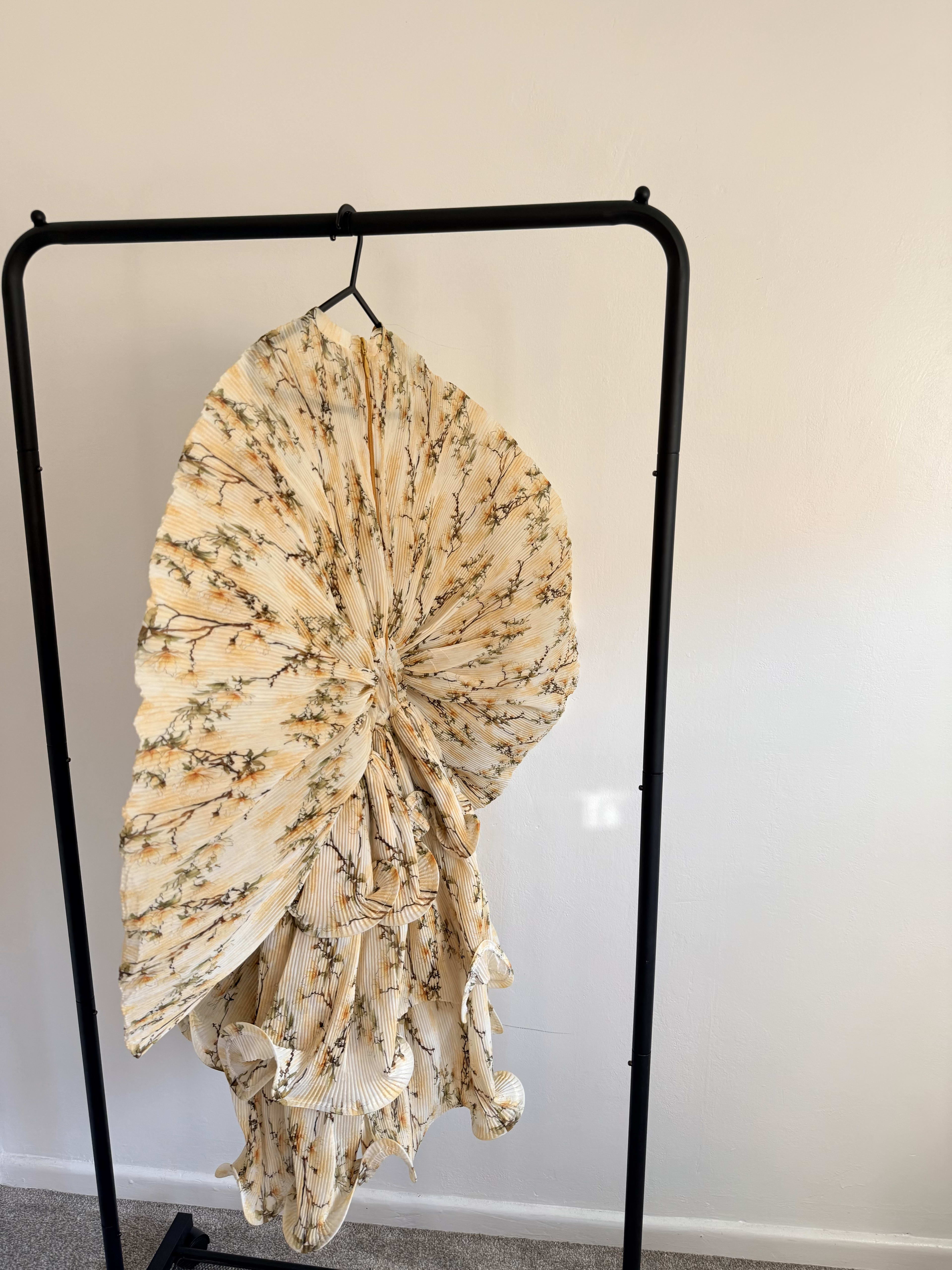 Neptunes floral dress Yellow