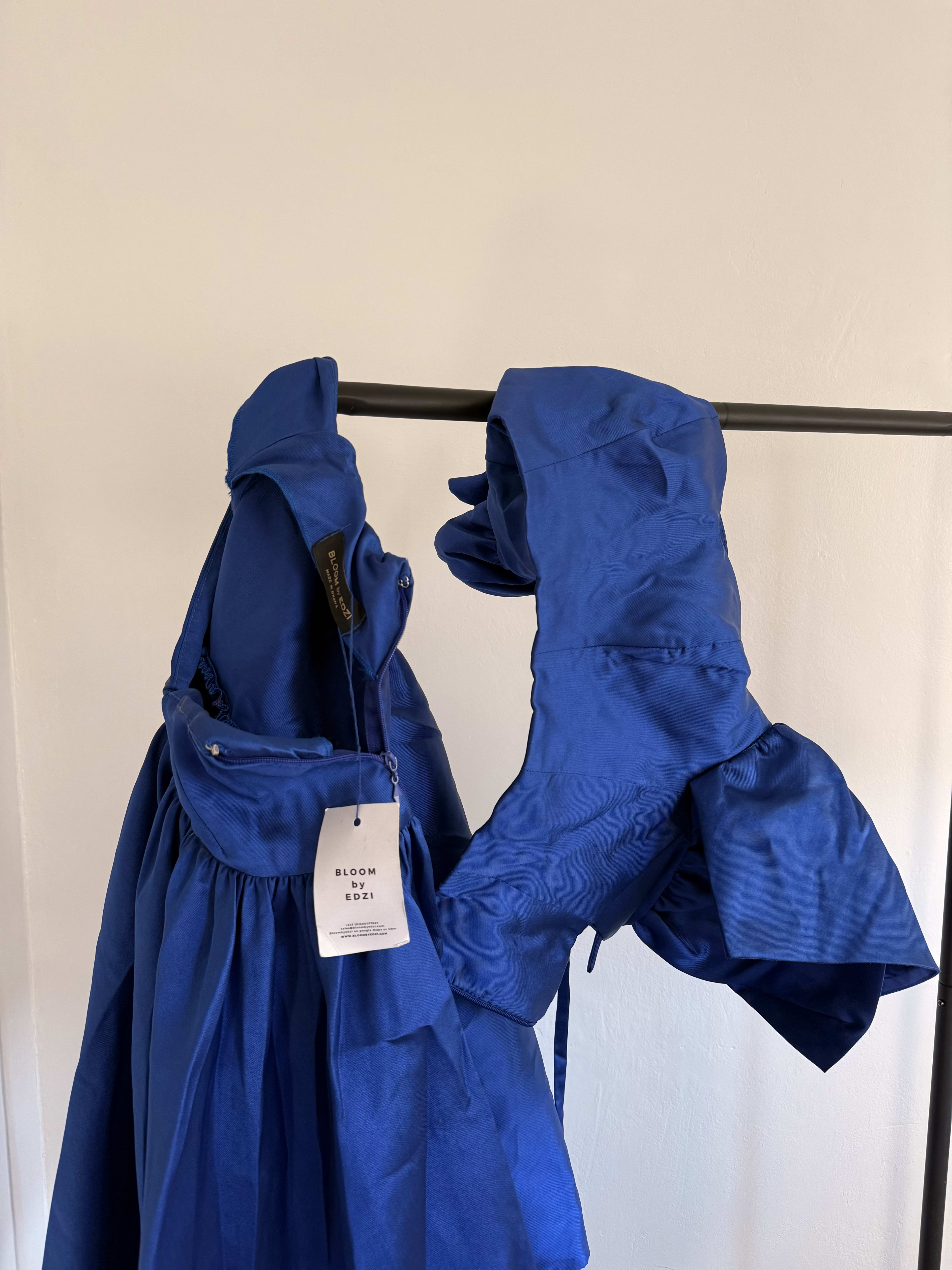 Blue Two-piece Dress