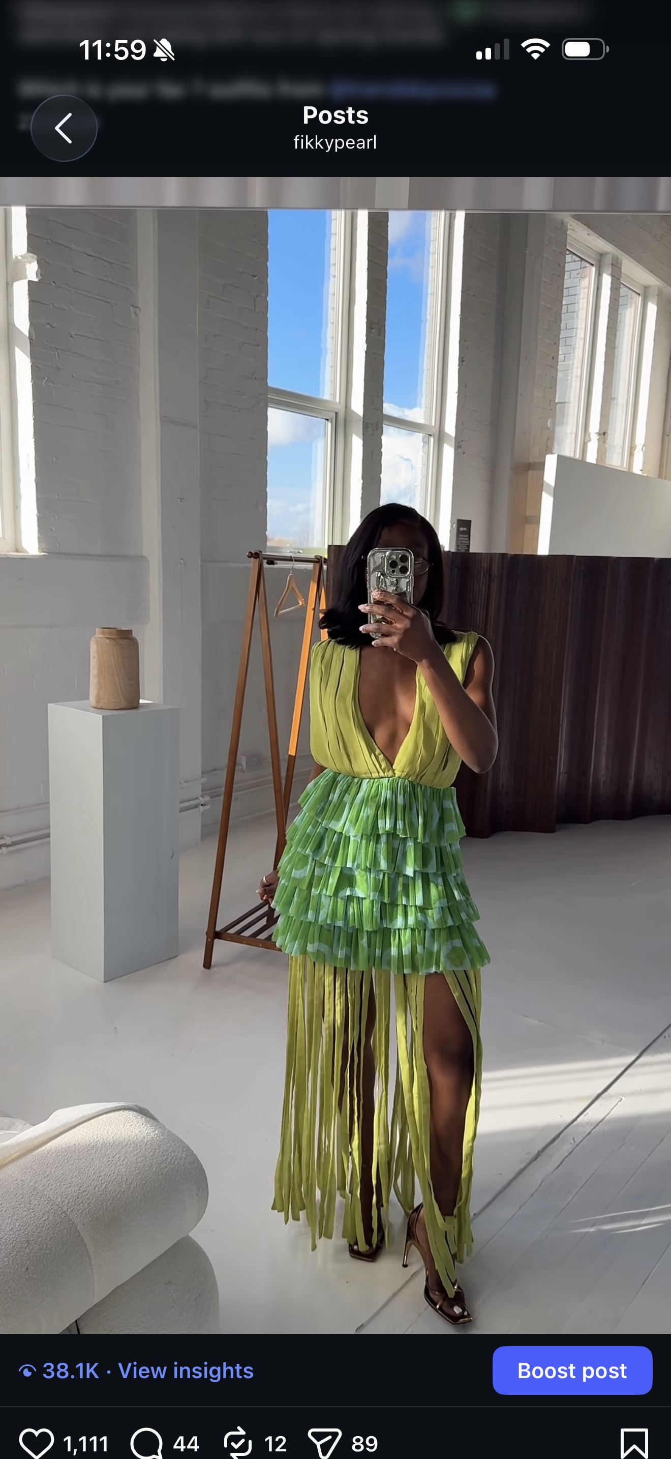 Fringe Dress