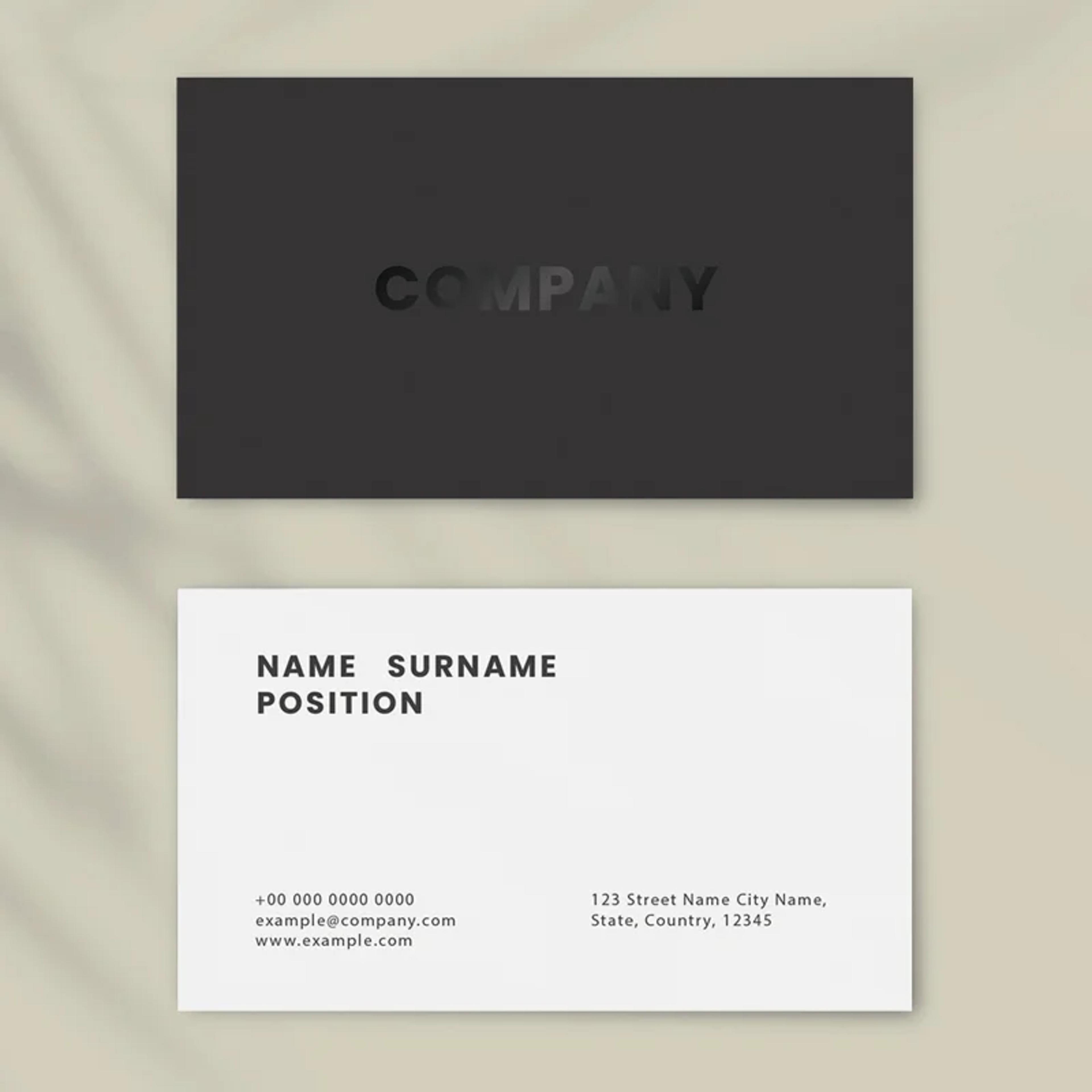 UV Business Cards 2