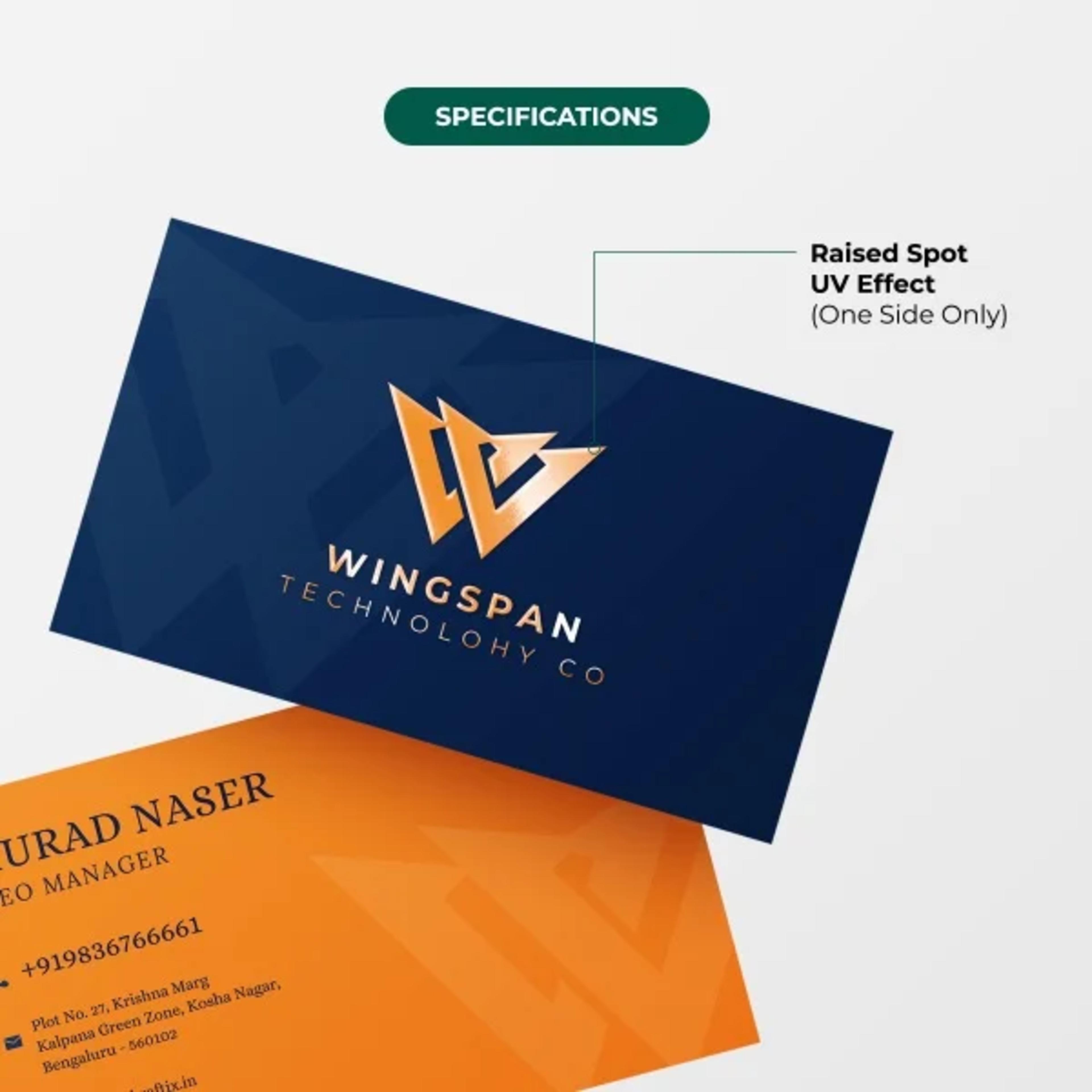UV Business Cards