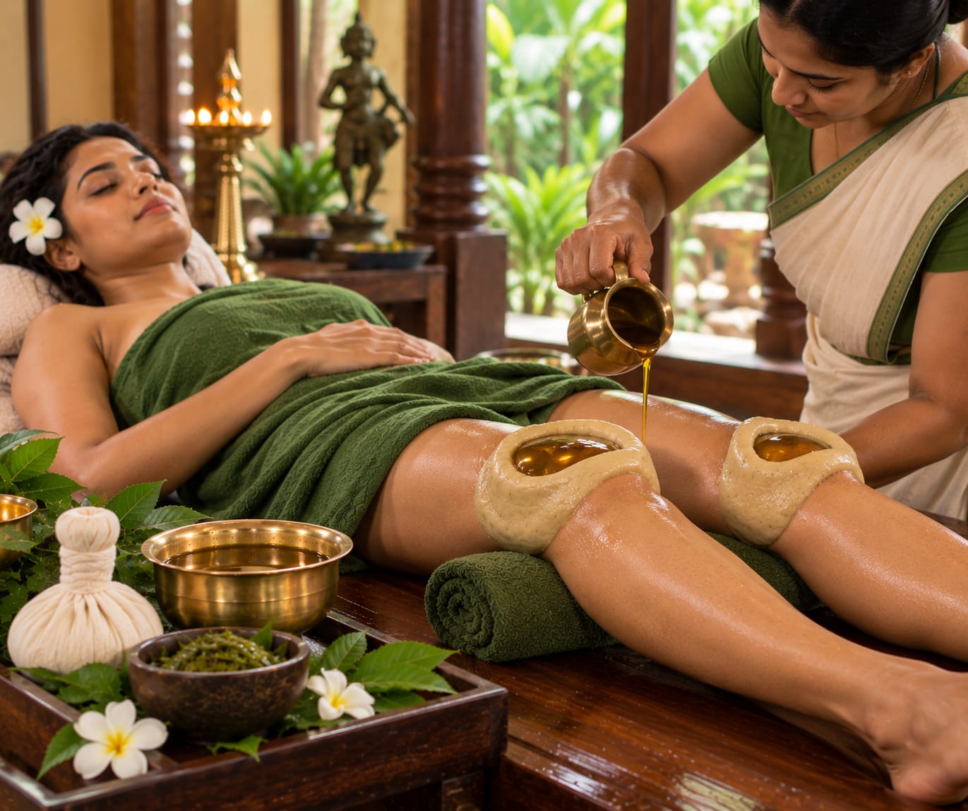 Ayurvedic wellness experience at Ojas Lumen
