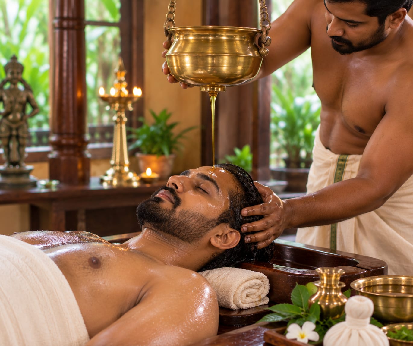 Wellness treatment space