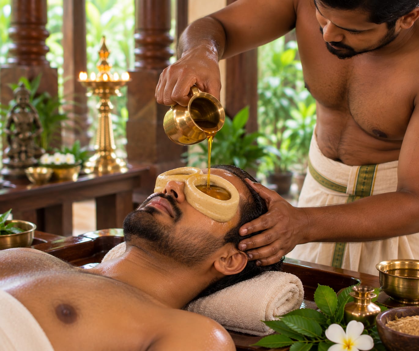 Ayurvedic wellness treatment