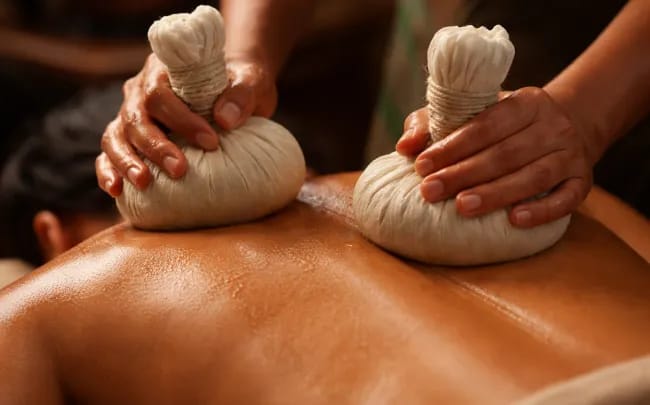 Traditional Ayurvedic therapy
