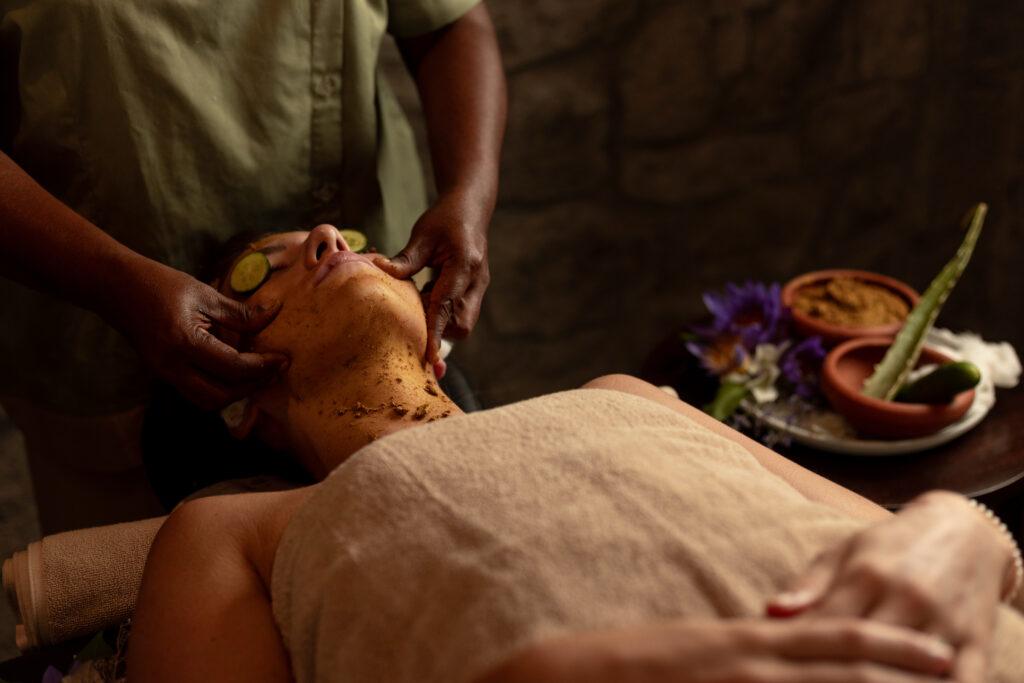 Deep Ayurvedic wellness retreat
