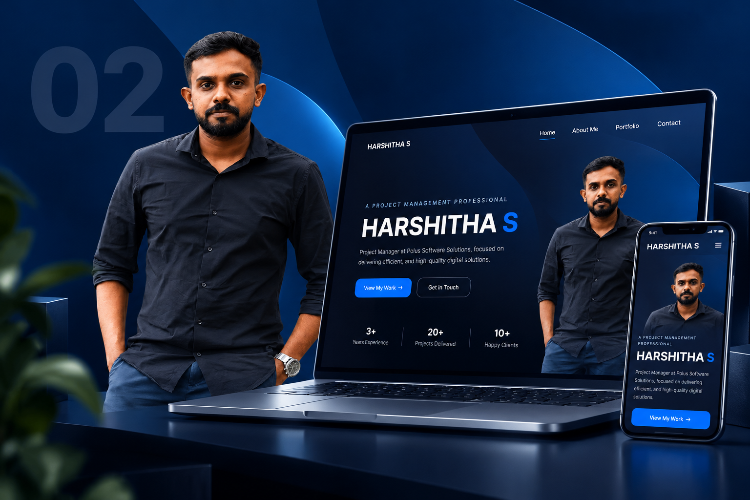 HARSHITHA S website design