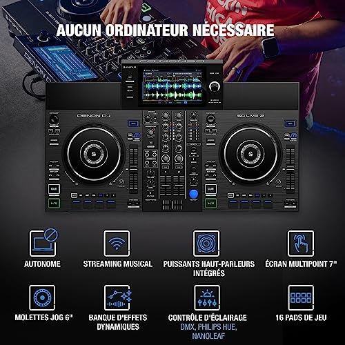 Vue 2 de Denon Dj Controleur Dj