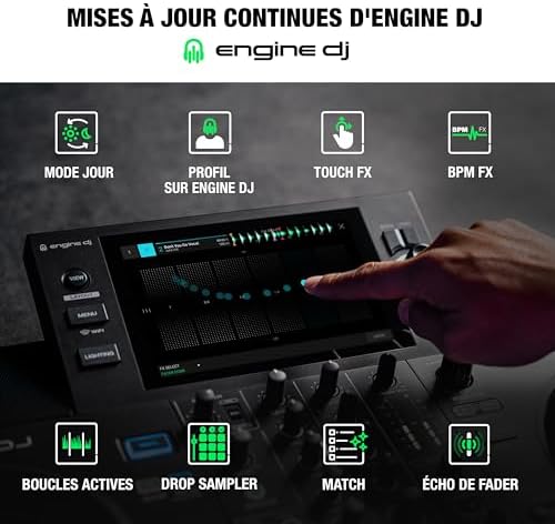 Vue 4 de Denon Dj Controleur Dj