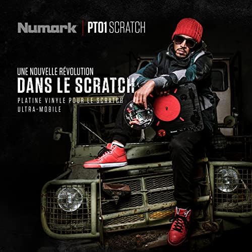 Vue 2 de Numark Pt Scratch Platine