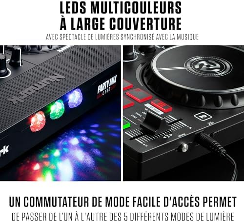 Vue 4 de Numark Party Mix Live