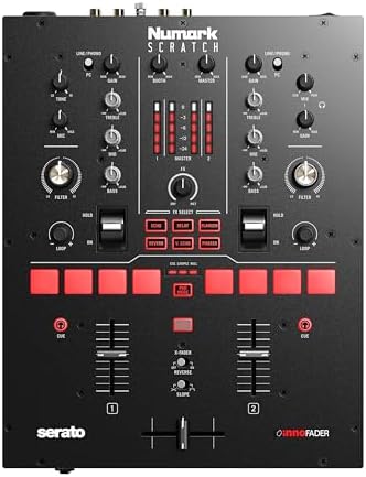 Vue 6 de Numark Scratch Table De