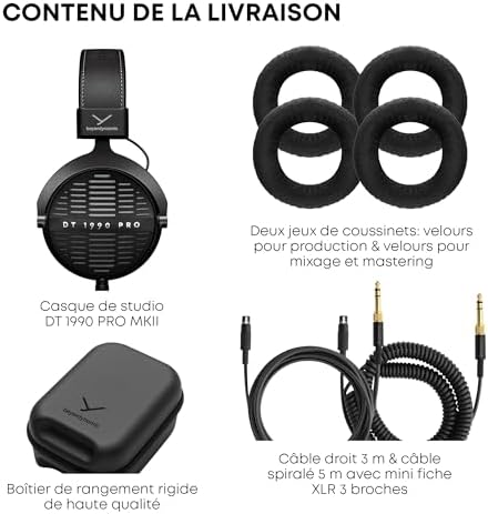 Vue 3 de Beyerdynamic Casque De Studio