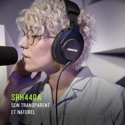 Vue 3 de Shure Srha Casque Filaire