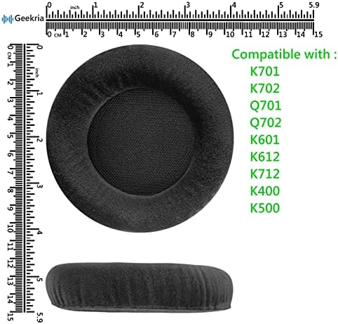 Vue 6 de Geekria Comfort Velours Oreillettes
