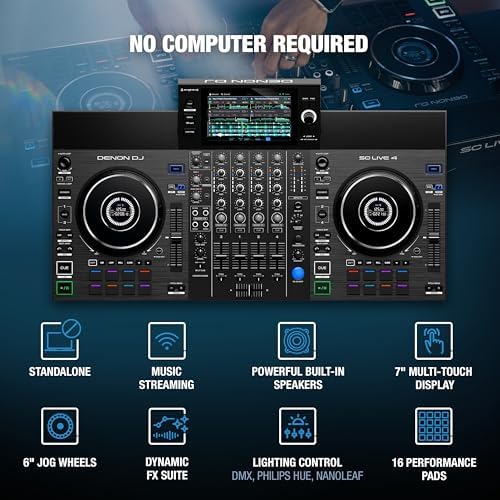 Vue 2 de Denon Dj Sc Live