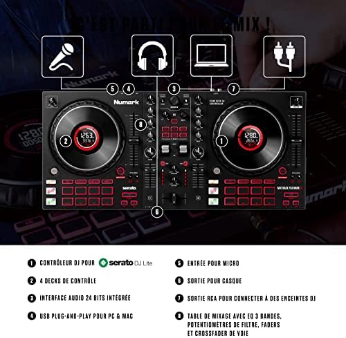 Vue 2 de Numark Mixtrack Platinum Fx