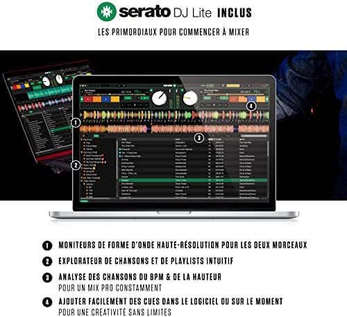 Vue 4 de Numark Mixtrack Platinum Fx