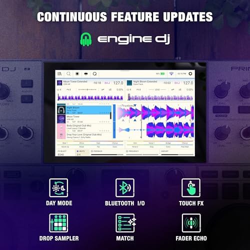 Vue 5 de Denon Dj Prime Go