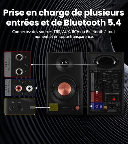 Vue 4 de Edifier Mr Haut Parleurs