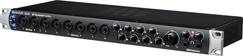 Vue 7 de Presonus Quantum Interface Audio