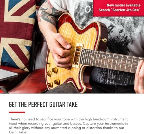 Vue 4 de Focusrite Interface Audio Usb