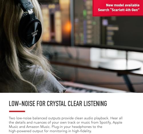 Vue 6 de Focusrite Interface Audio Usb