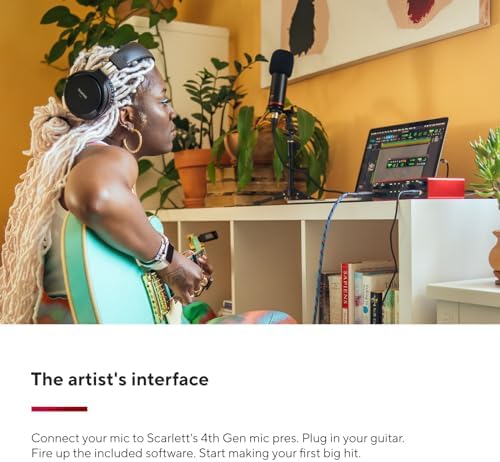 Vue 4 de Focusrite Scarlett Th