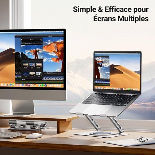 Vue 4 de Ugreen Support Ordinateur Portable