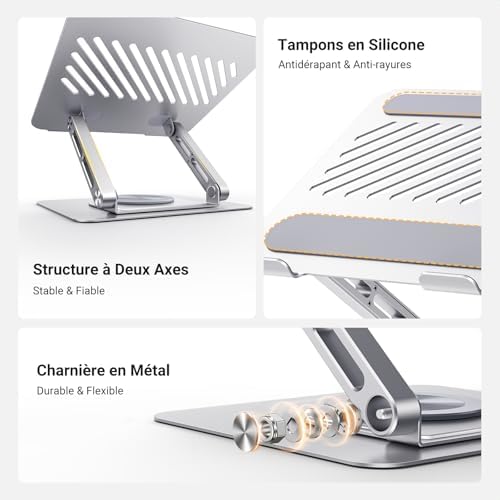 Vue 6 de Ugreen Support Ordinateur Portable