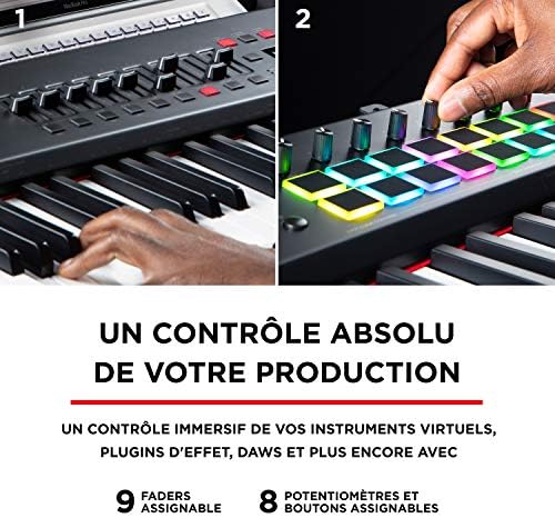 Vue 4 de Maudio Hammer Pro Clavier