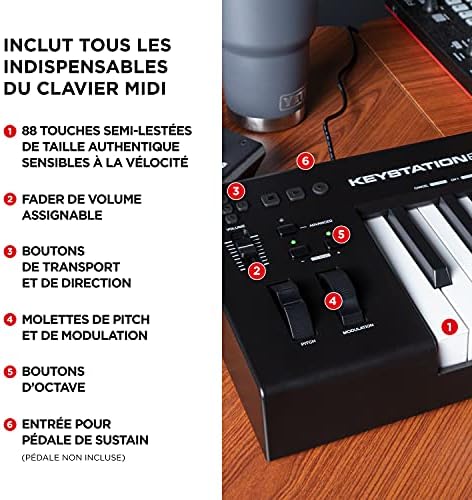 Vue 3 de Maudio Keystation Mk Et