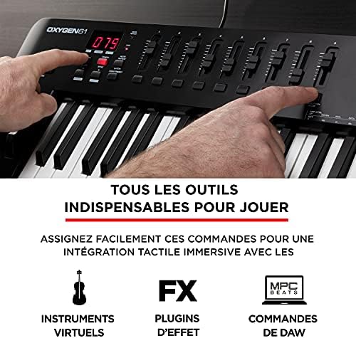 Vue 3 de Maudio Oxygen Mkv Clavier