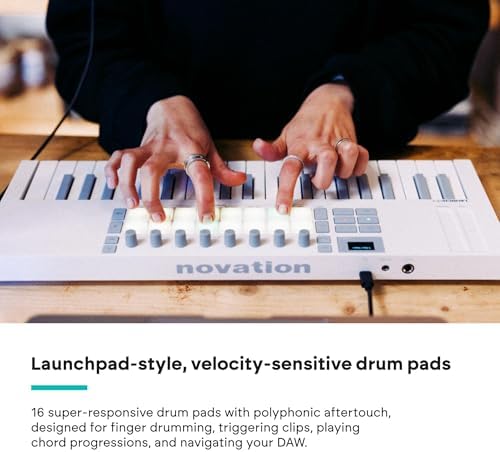 Vue 5 de Novation Launchkey Blanc Mk