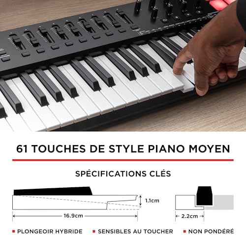 Vue 4 de Maudio Oxygen Mkv Clavier