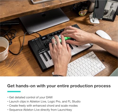 Vue 2 de Novation Launchkey Mini Mk