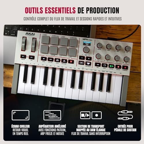 Vue 5 de Akai Professional Mpk Mini