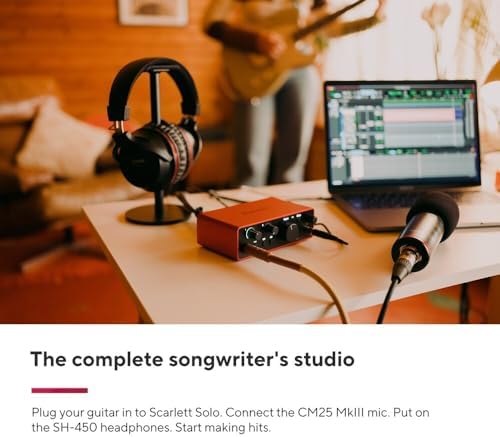 Vue 3 de Focusrite Scarlett Solo Studio