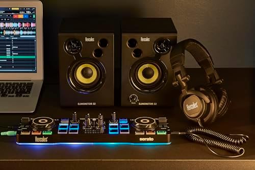 Vue 6 de Hercules Djstarter Kit Le