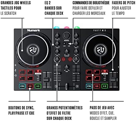 Vue 4 de Ensemble Complet Dequipement Dj