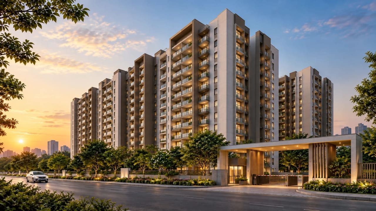 Kalyani LivingTree in KIADB Aerospace Park elevation image