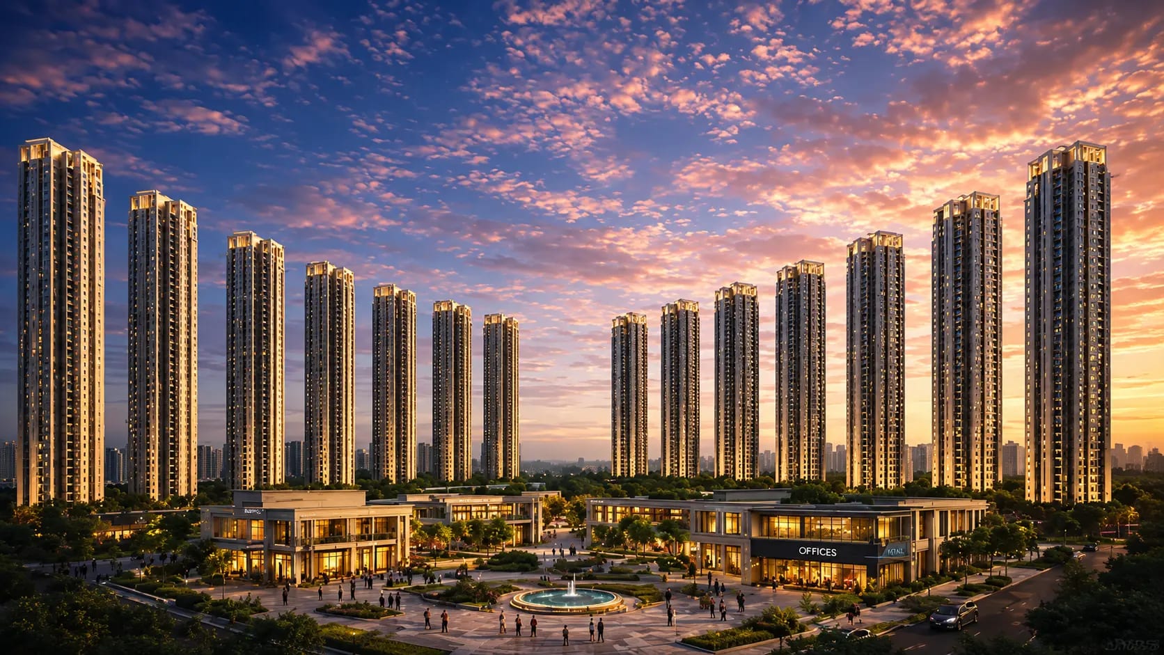 Sobha One World Hoskote | 1, 2, 3 & 4 BHK Apartments, East Bangalore in Near Whitefield, Bangalore