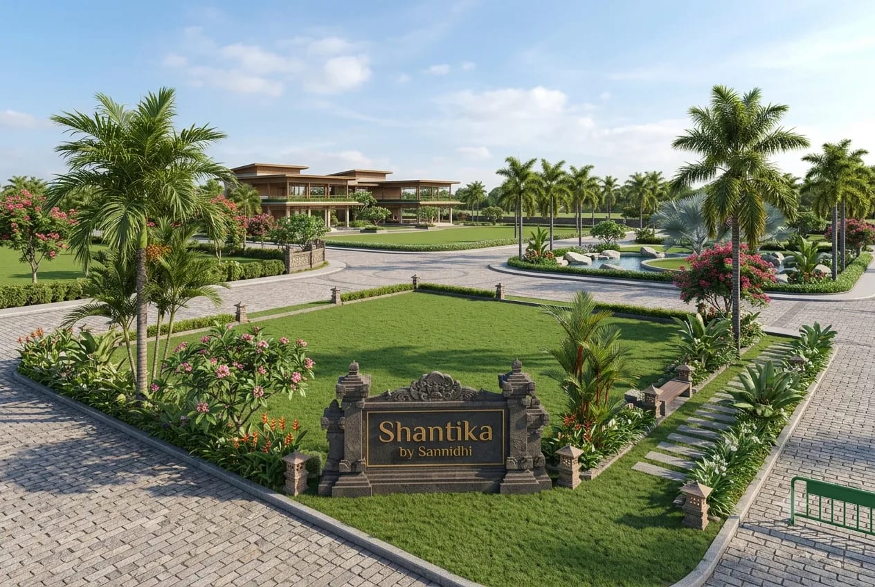 Shantika by Sannidhi | Bali-Themed Premium Villa Plots in Malur, East Bangalore in Malur, Off Hoskote Road, Bangalore