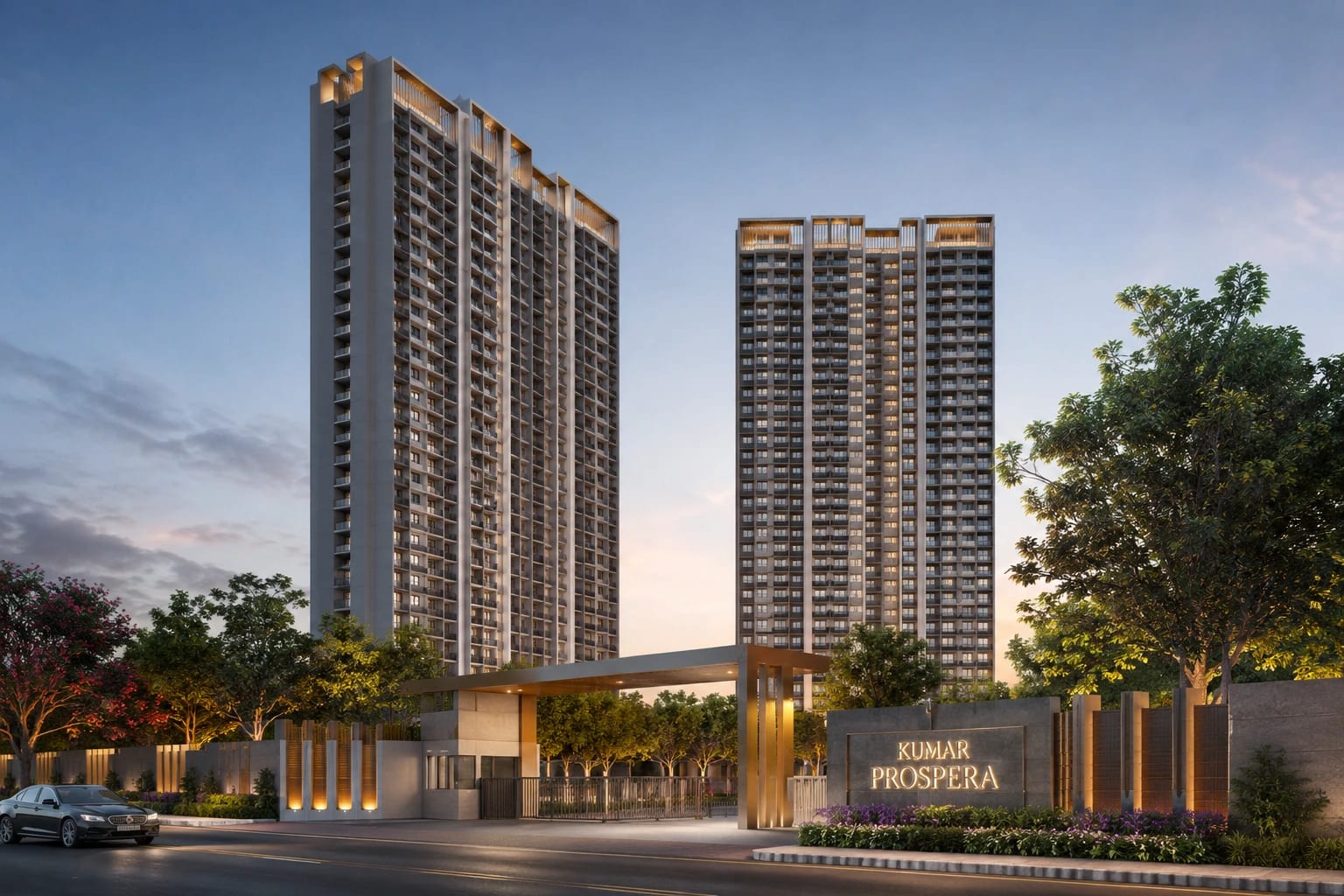 Kumar Prospera 2 & 3 BHK Apartments in Hennur Main Road in Geddalahalli, Hennur Main Road, Bangalore