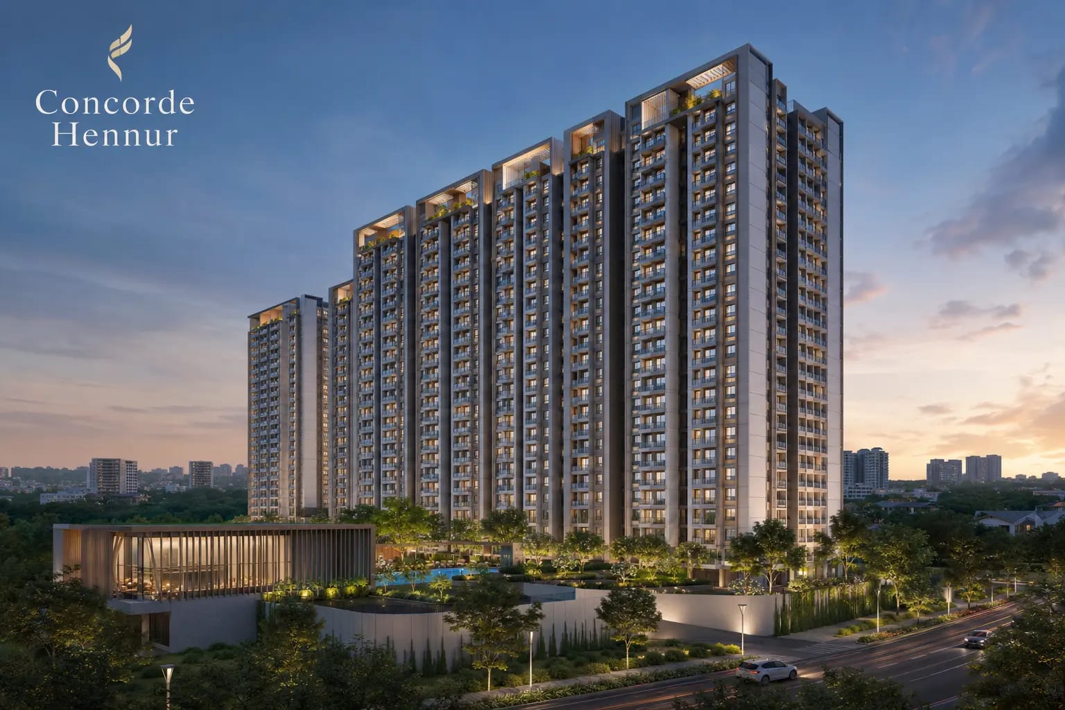 Concorde Hennur in Hennur, Bangalore