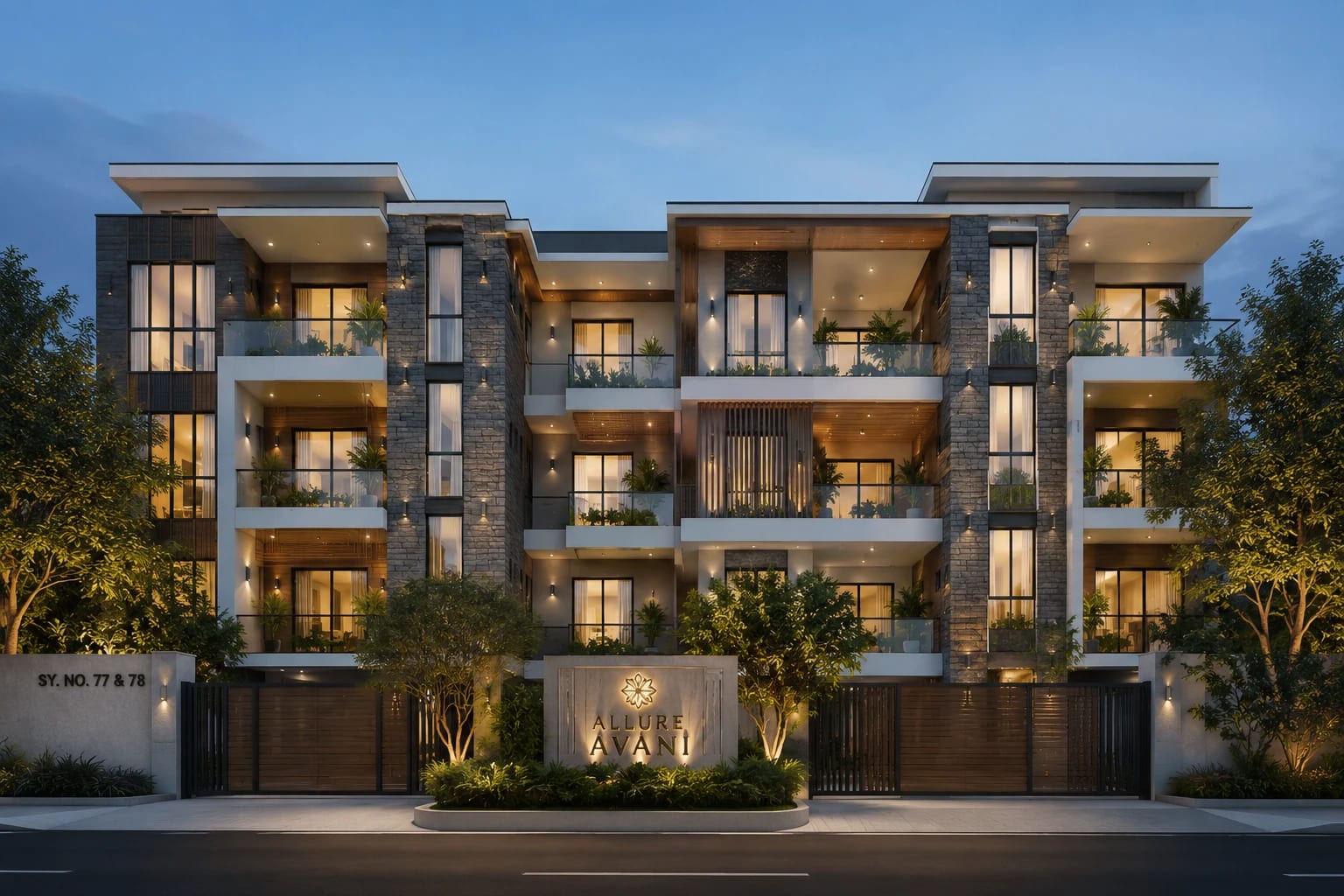 Allure Avani 4 BHK Luxury Villas in Kammasandra, Bangalore in Kammasandra Village, Bidarahalli Hobli, Bangalore