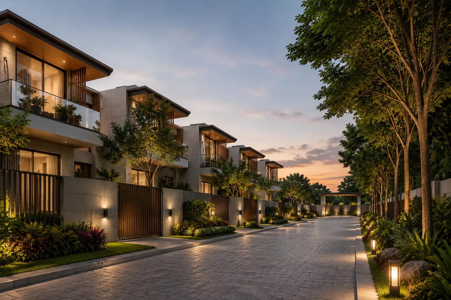 Godrej Row Houses Soukya Road | Luxury 4 & 5 BHK Row Villas in East Bangalore in Off Whitefield, Bangalore