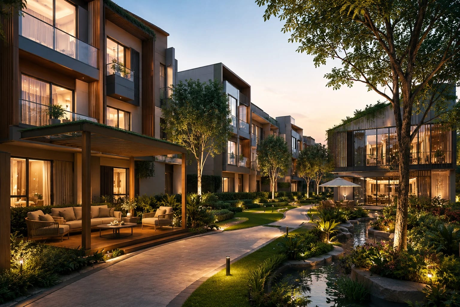 Codename PARADISE – Luxury 4 BHK Duplex Villaments Off Hennur Road in Off Hennur Road, Bangalore